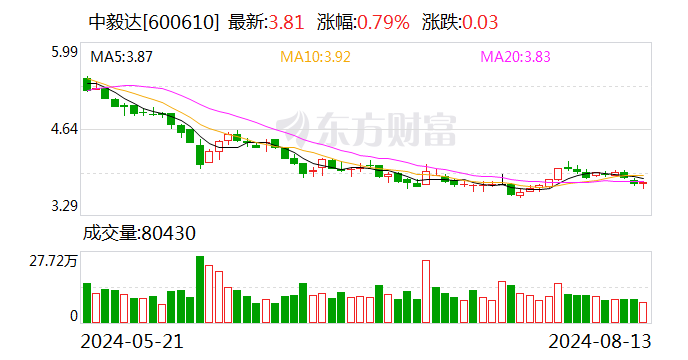 中毅达：未来三年股东分红回报规划